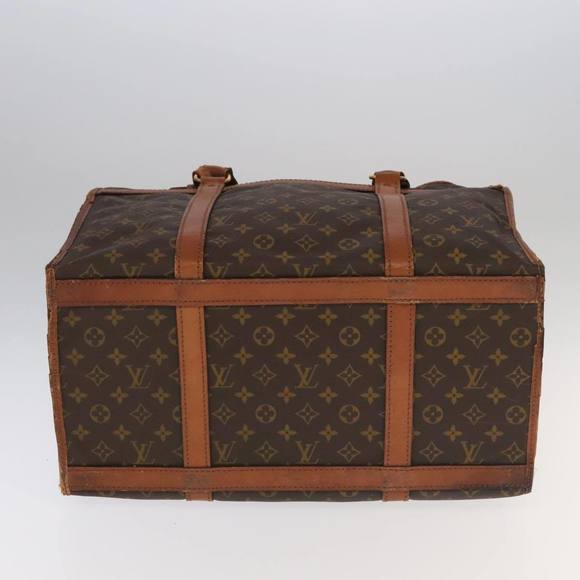 LOUIS VUITTON Monogram Sac Chassour 45 Boston Bag Vintage M41922 LV Auth am7259 - Picture 9 of 16